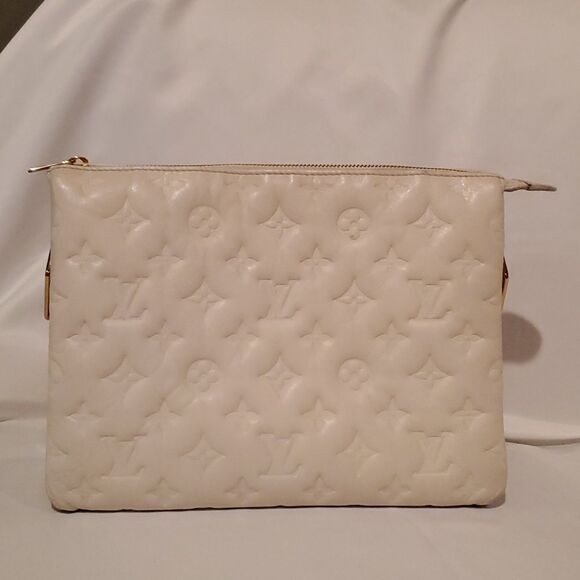 Authentic LOUIS VUITTON COUSSIN PM-Cream! - Picture 10 of 17